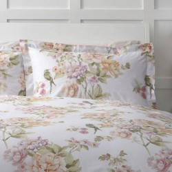 Long Single Duvet Set in Bloomsbury Floral - 135 x 220cm - 100% Cotton