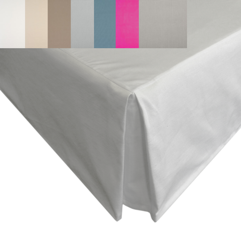 Single Bed Valance In Heavy Fabric, King Size Bed Valance