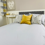 Ochre & Grey Bedding Set - Posy Apple