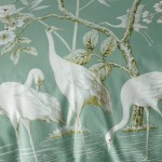 Painted Storks Long Single Duvet Set