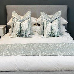Bedding Set in Juniper Pine for Ikea King Size