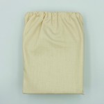 Small Single Brushed Cotton Fitted Sheet - White, Cream or Heather