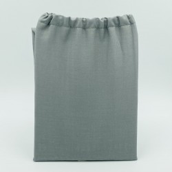 Slate Grey Fitted Sheet in Easy Care 200 Thread Count - All Sizes