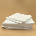 Core Bundle in 540 Satin Stripe Cotton - White, Ivory, Platinum - Small Double