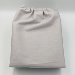 Cloud Grey Fitted Sheet - Single, Double, King, Super King