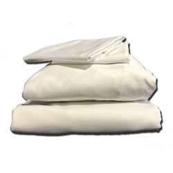 6'6" x 6'6" CORE Bundle in 400 Count Cotton - White or Ivory