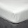 Zip & Link King Fitted Sheet in Satin Stripe Cotton - 6ft x 6ft 3" - White, Ivory or Platinum