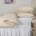 160 x 200cm Fitted Sheet in 400 Thread Count Cotton - White or Ivory
