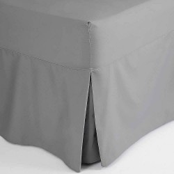 Slate Grey Valance Sheet - Easy Care Fabric