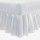 Double Valance Sheet in 400 Thread Count Cotton - White or Ivory