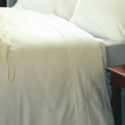 Zip Up Duvet Cover in Egyptian Cotton - White or Ivory