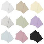 Small Single Linen Bundle in 200 Count Easy Care - 10 Colours - 2ft 6" x 6ft 6"