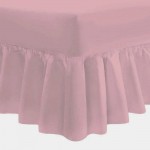 Pink Valance Sheet - Easy Care Fabric